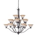 Thomas Prestige 15Light Chandelier in Sable Bronze TK0023722